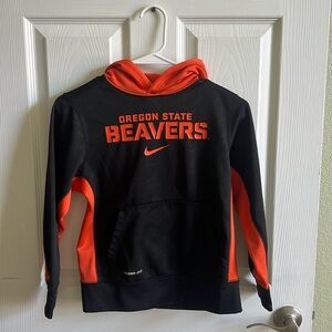 Boys Nike size small Oregon State Beavers hoodie
